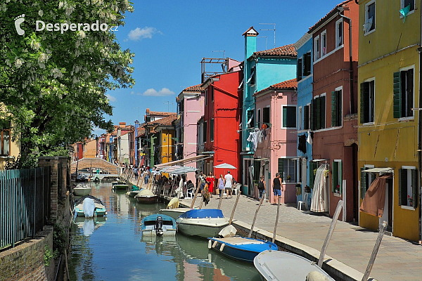Ostrov Burano (Itálie)
