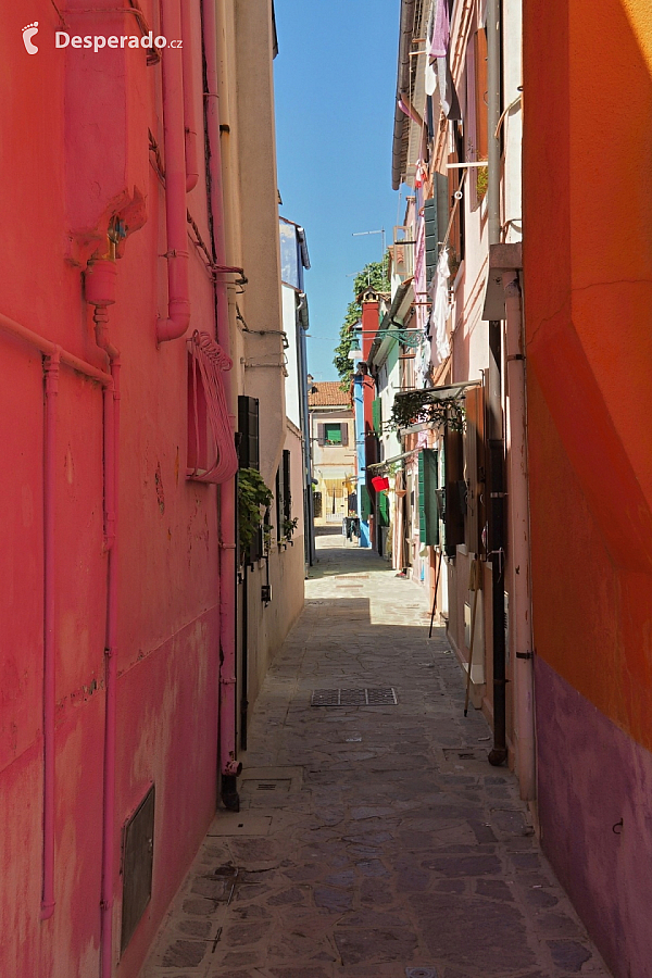 Ostrov Burano (Itálie)