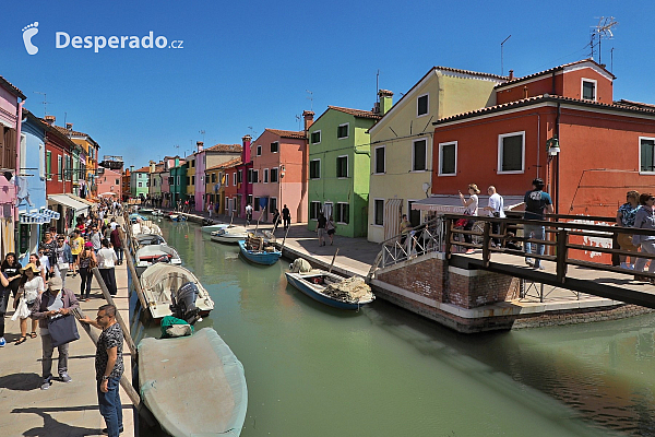 Ostrov Burano (Itálie)