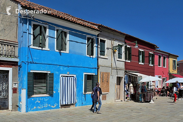 Ostrov Burano (Itálie)