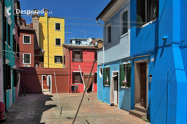 Ostrov Burano (Itálie)