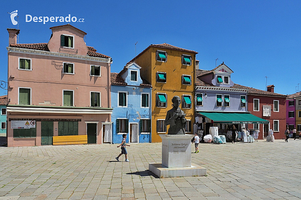 Ostrov Burano (Itálie)