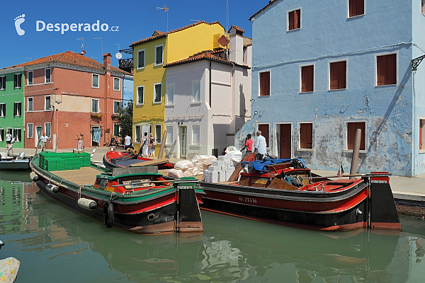 Ostrov Burano (Itálie)