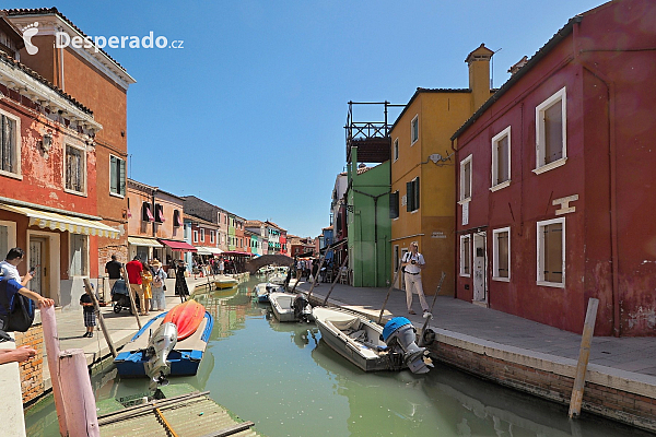 Ostrov Burano (Itálie)