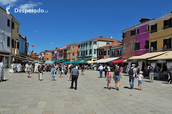 Ostrov Burano (Itálie)