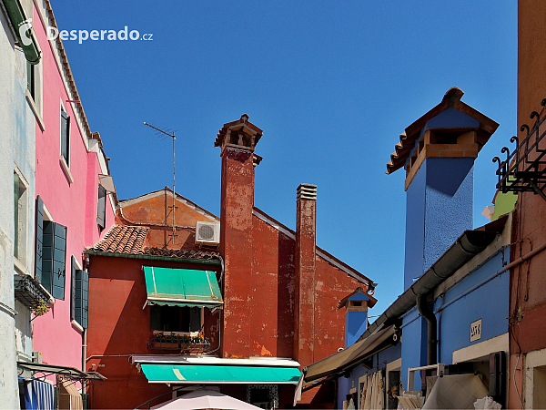Ostrov Burano (Itálie)