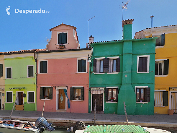 Ostrov Burano (Itálie)