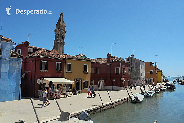 Ostrov Burano (Itálie)