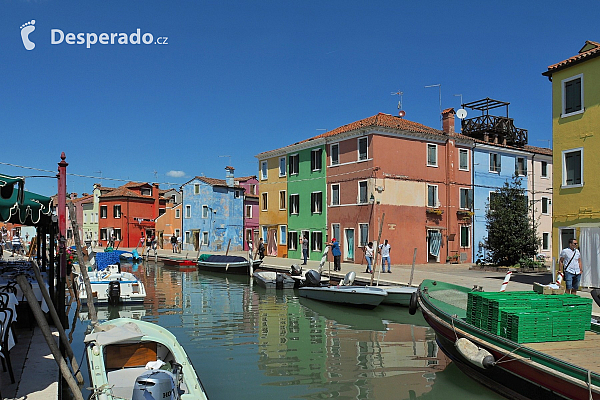 Ostrov Burano (Itálie)