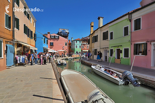 Ostrov Burano (Itálie)