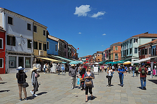 Ostrov Burano (Itálie)