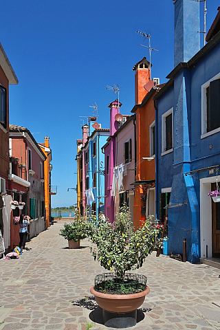 Ostrov Burano (Itálie)