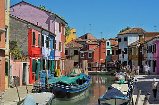 Ostrov Burano (Itálie)