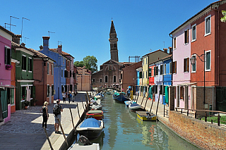 Ostrov Burano (Itálie)