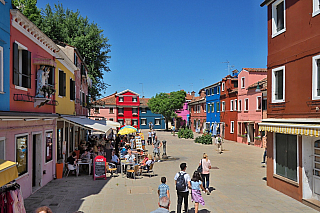 Ostrov Burano (Itálie)