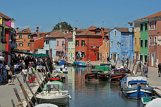 Ostrov Burano (Itálie)