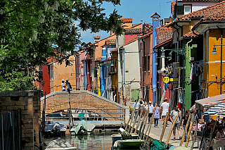 Ostrov Burano (Itálie)