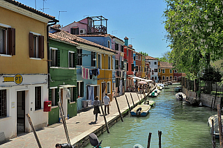 Ostrov Burano (Itálie)