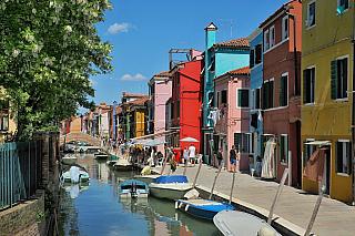 Ostrov Burano (Itálie)