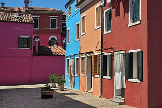 Ostrov Burano (Itálie)