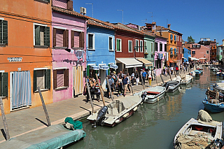 Ostrov Burano (Itálie)