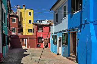 Ostrov Burano (Itálie)