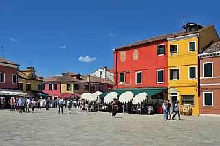 Ostrov Burano (Itálie)