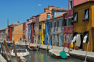 Ostrov Burano (Itálie)