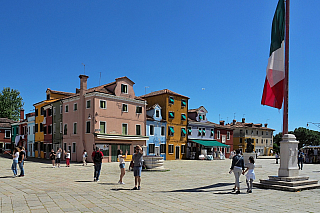 Ostrov Burano (Itálie)