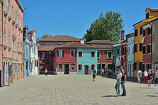 Ostrov Burano (Itálie)