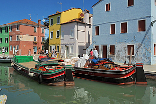 Ostrov Burano (Itálie)