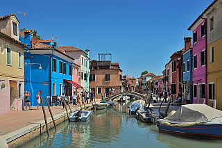 Ostrov Burano (Itálie)