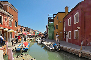 Ostrov Burano (Itálie)