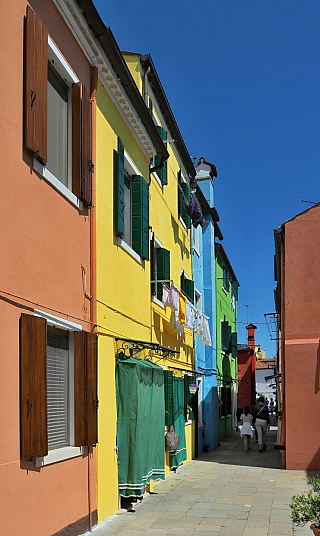 Ostrov Burano (Itálie)