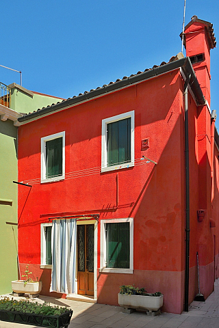 Ostrov Burano (Itálie)