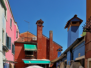 Ostrov Burano (Itálie)