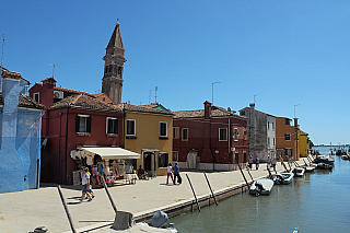 Ostrov Burano (Itálie)