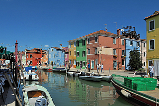 Ostrov Burano (Itálie)