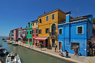 Ostrov Burano (Itálie)