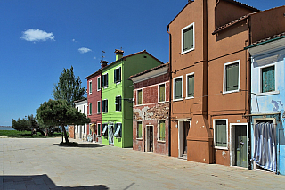 Ostrov Burano (Itálie)