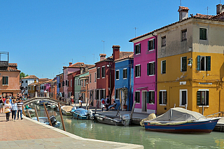 Ostrov Burano (Itálie)