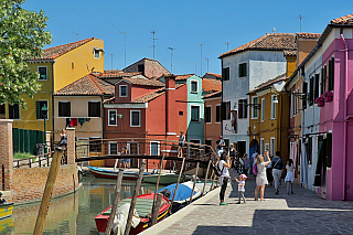 Ostrov Burano (Itálie)