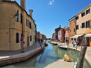 Ostrov Burano (Itálie)