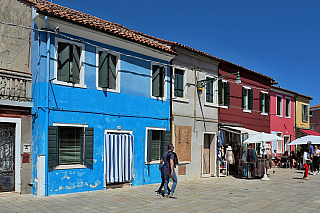 Ostrov Burano (Itálie)