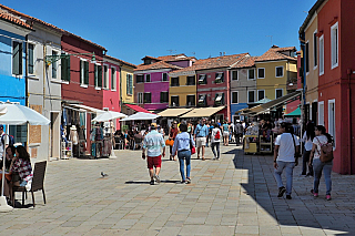 Ostrov Burano (Itálie)