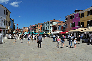 Ostrov Burano (Itálie)