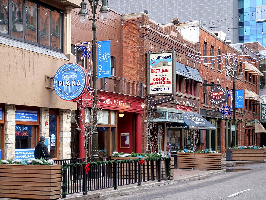 Greektown v Detroitu (Michigan - USA)