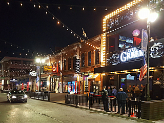 Greektown v Detroitu (Michigan - USA)