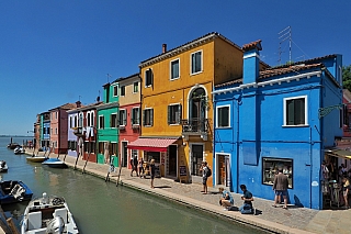 Ostrov Burano (Itálie)