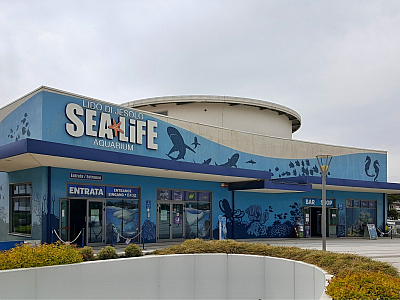 Akvárium Sea Life v Lido di Jesolo (Itálie)